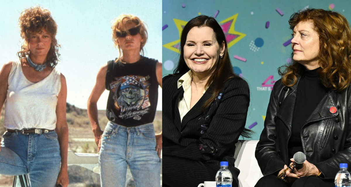 Thelma & Louise, Geena Davis e Susan Sarandon riunite al 90s Con: “Questo film ci ha cambiato la vita”