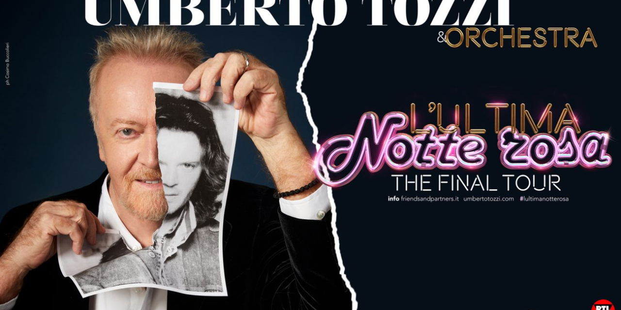 Umberto Tozzi dà il suo addio alla scena live con un ultima tournée