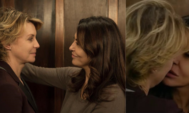 Margherita Buy sul bacio con Sabrina Ferilli nel film Io e lei: “Ci siamo bevute tante grappe che aveva nella borsa, è stato un bel bacio”