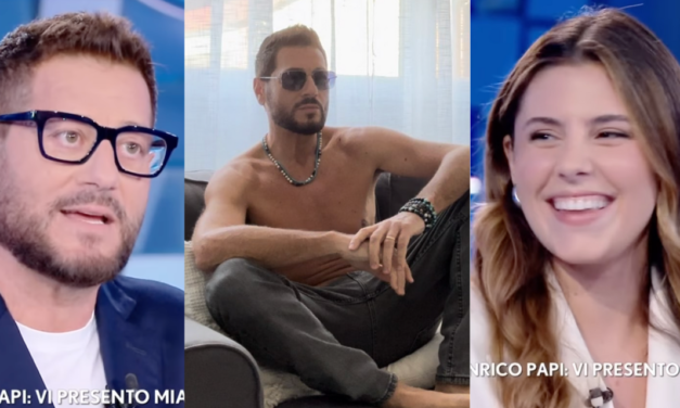 Enrico Papi, la figlia Rebecca: “Cosa non mi piace di papà? Le foto a petto nudo su Instagram. Gli ho consigliato un social media manager”
