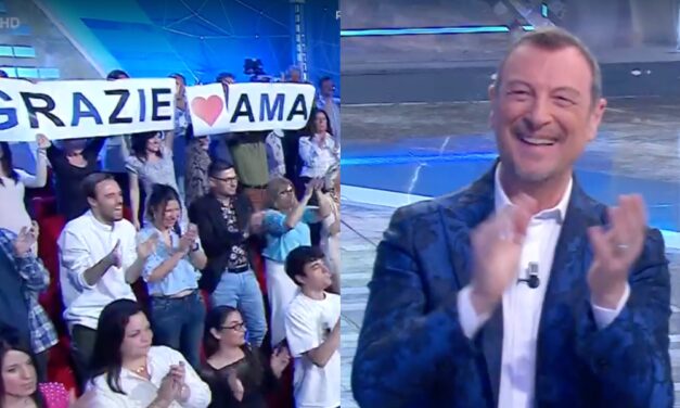 Affari Tuoi, Amadeus conduce l’ultima puntata: «Sono stati cinque anni bellissimi»