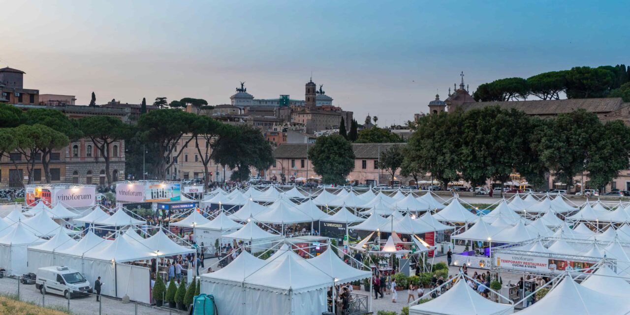 Volata finale per Vinòforum 2024: ultime tre serate al Circo Massimo con il meglio dell’enogastronomia targata Made in Italy