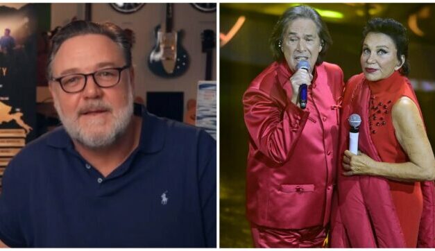 Russell Crowe cita e canta i Ricchi e Poveri in un video promozione: “Con affetto e scuse ai Ricchi e Poveri”,