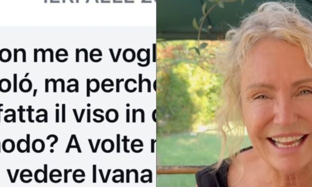 Licia Colo’, lo sfogo su Instagram: “Perchè alcuni persone si sentono in diritto di giudicare il mio aspetto fisico solo perché donna?”