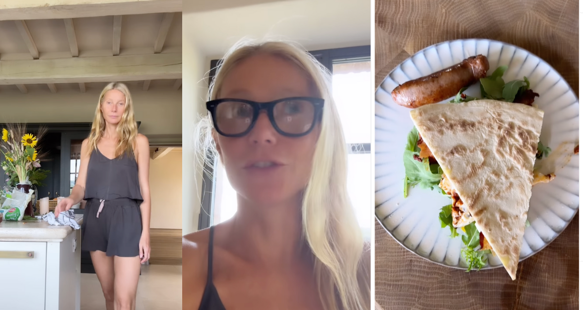 Gwyneth Paltrow, virale il video in cui parla italiano e fa “colazione per il fidanzato in stile umbro”