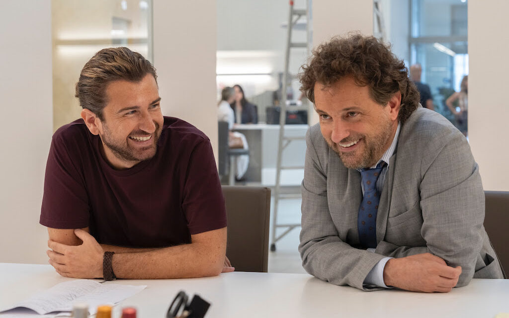 Io e te dobbiamo parlare, la prima foto ufficiale dal set con Alessandro Siani e Leonardo Pieraccioni