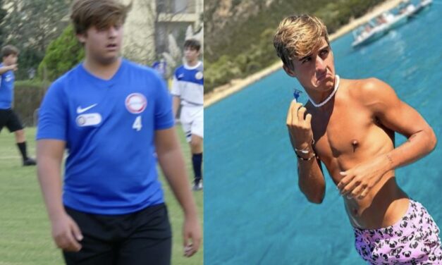 Davide Bonolis, il figlio di Paolo e Sonia Bruganelli: “Ero arrivato a pesare 104 kg, ero felice solo quando mangiavo. Il cibo mi proteggeva dal giudizio altrui”