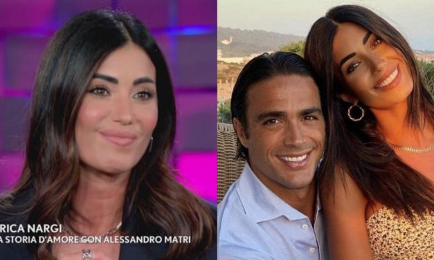 Federica Nargi su Alessandro Matri: “Non mi ha mai costretta a sacrificare me stessa nel lavoro, anzi è stato sempre il mio più grande sostenitore in questi anni”.