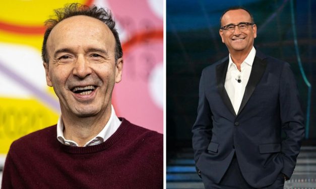 Sanremo 2025, Carlo Conti annuncia Roberto Benigni ospite: “Per me è un sogno che si avvera! Con lui apriremo insieme la serata”