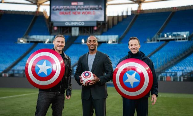 Captain America: Brave New World, Totti e Del Piero incontrano Captain America