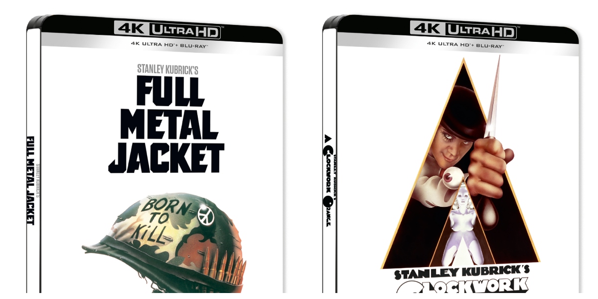 Warner Bros.Home Entertainment, Full Metal Jacket e Arancia Meccanica in Steelbook 4K