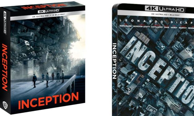 Warner Bros.Home Entertainment, Inception disponibile in Steelbook 4K UHD e Blu-Ray