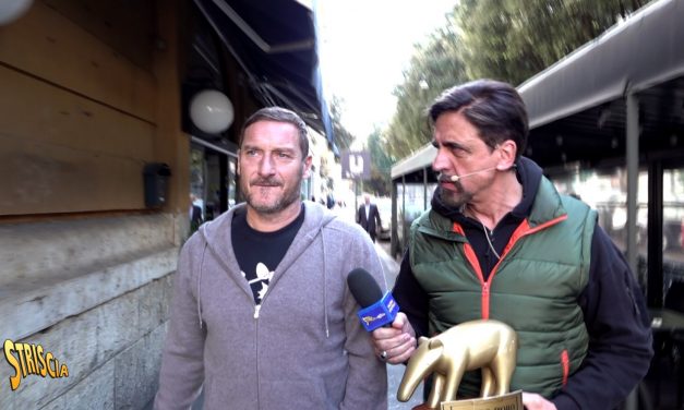 Totti rifiuta il Tapiro di Striscia per il viaggio a Mosca