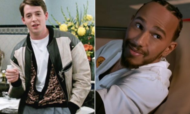 Lewis Hamilton guida la Ferrari nel cameo da sogno nel film Una pazza giornata di vacanza (VIDEO)