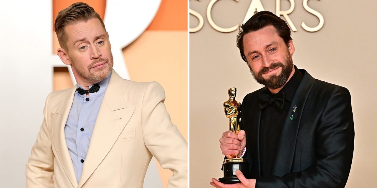 Macaulay Culkin sull’Oscar vinto dal fratello Kieran: “Ho pianto, ho visto solo quel momento”