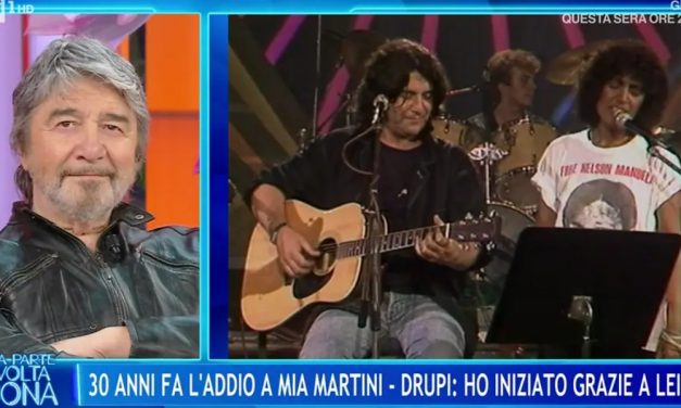 La volta buona Drupi ricorda: “Riportai Mia Martini in TV, cercarono di impedirmelo”