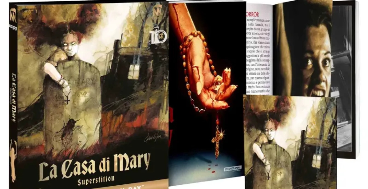 La Casa di Mary – Superstition disponibile in Limited Edition Midnight Gold Blu-ray + Booklet + Card (Blu-ray)
