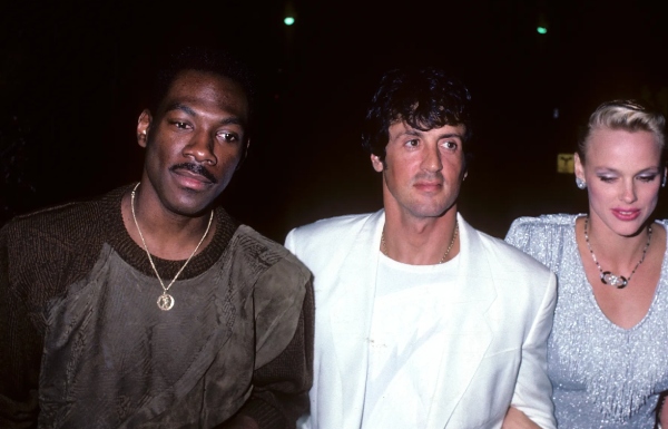 Beverly Hills Cop 2, quell’amicizia tra Eddie Murphy e Sylvester Stallone finita per…Brigitte Nielsen