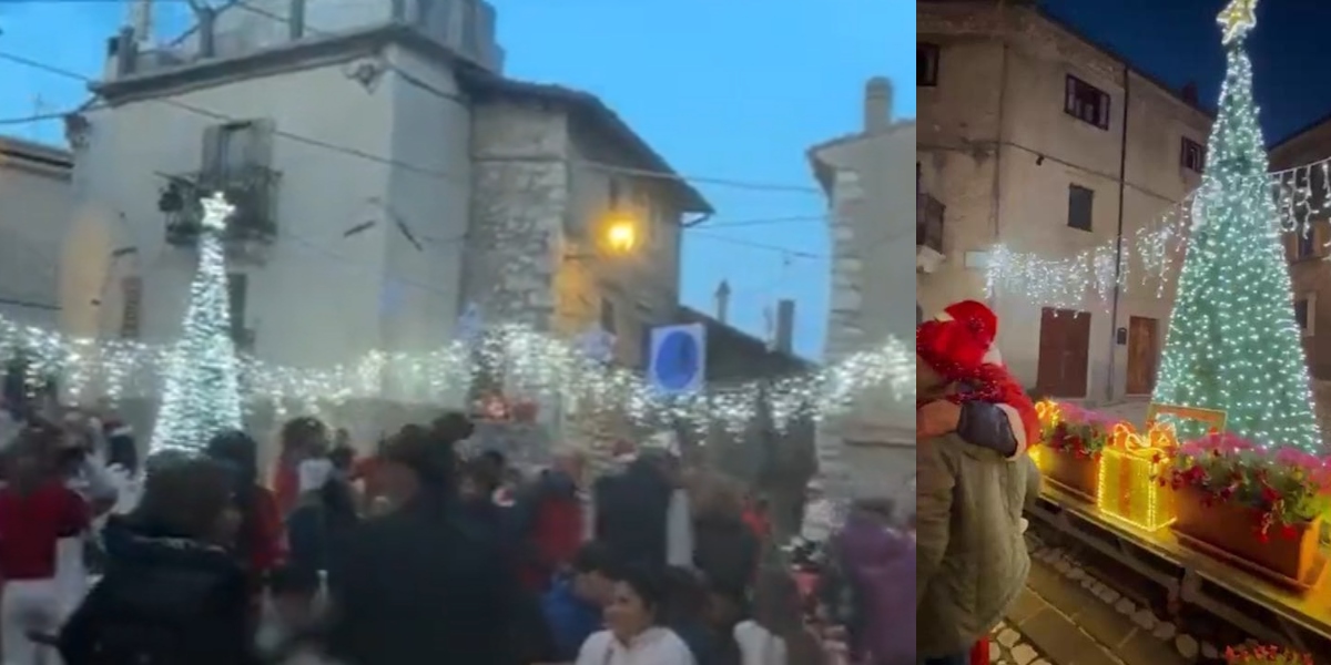 A Terranera di Rocca di Mezzo è già Natale
