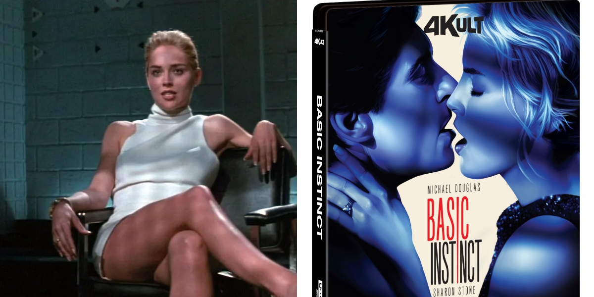 Basic Instinct disponibile in DVD, Blu-ray e 4K (BD 4K + BD HD + DVD Extra)
