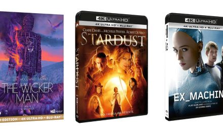 Plaion Home Video: Ex Machina, Stardast e The Wicker Man disponibili in 4k