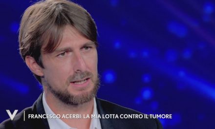 Francesco Acerbi: “Non aver detto ti voglio bene a papà è un grande rimpianto”
