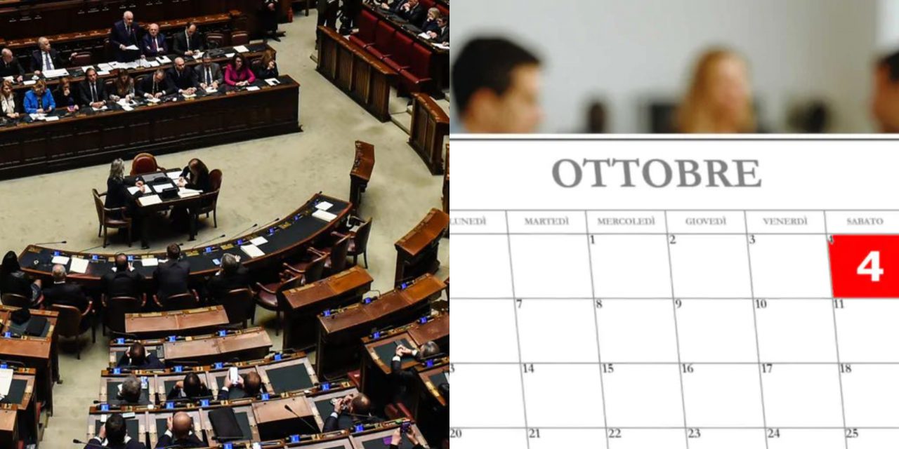 Il 4 ottobre sarà la festa nazionale di San Francesco che era stata abolita nel 1977