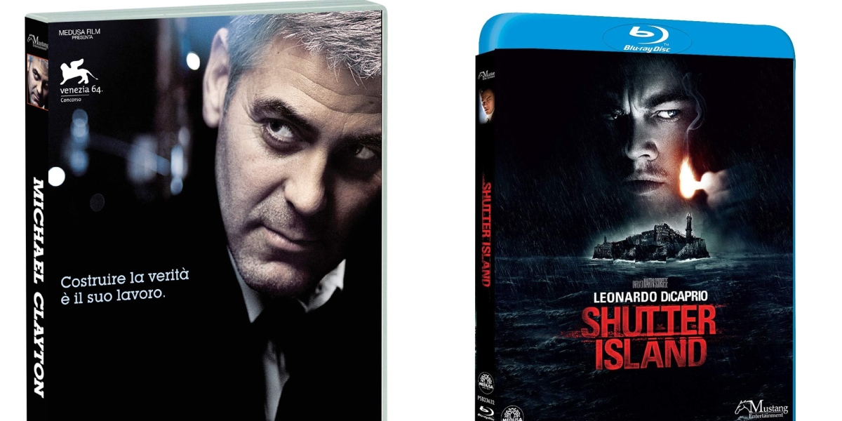 Mustang Entertainment: Michael Clayton e Shutter Island tra le novità di settembre