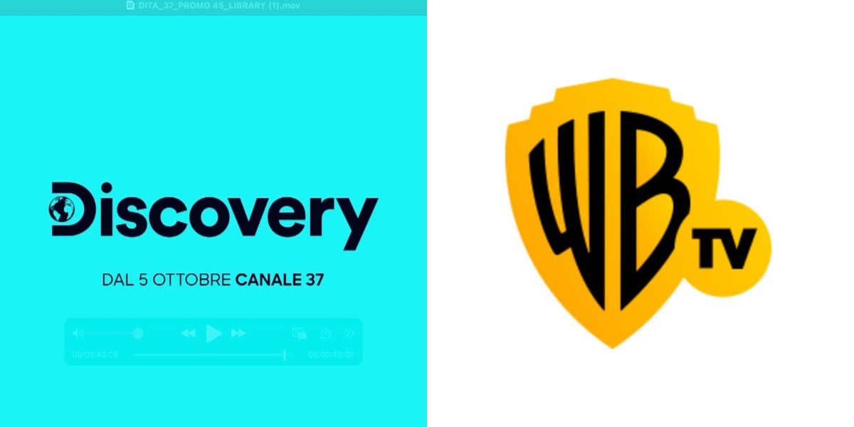 Da oggi chiude Warner Tv, al suo posto Discovery sul canale 37