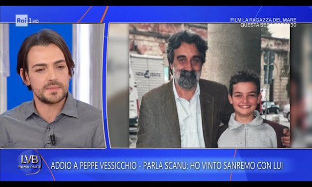 Valerio Scanu: “Peppe Vessicchio era come un padre, il mio punto di riferimento. Quando ho letto della sua morte speravo non fosse vero”