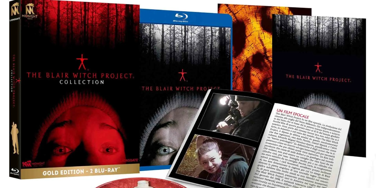 The Blair Witch Project Collection – Limited Edition Midnight Gold (Blu-ray)