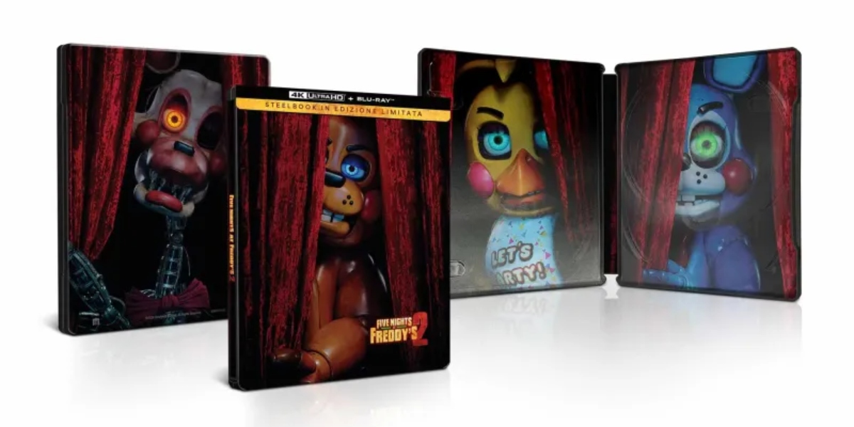Five Nights at Freddy’s 2 disponibile in Steelbook 4K Ultra HD + Blu-ray