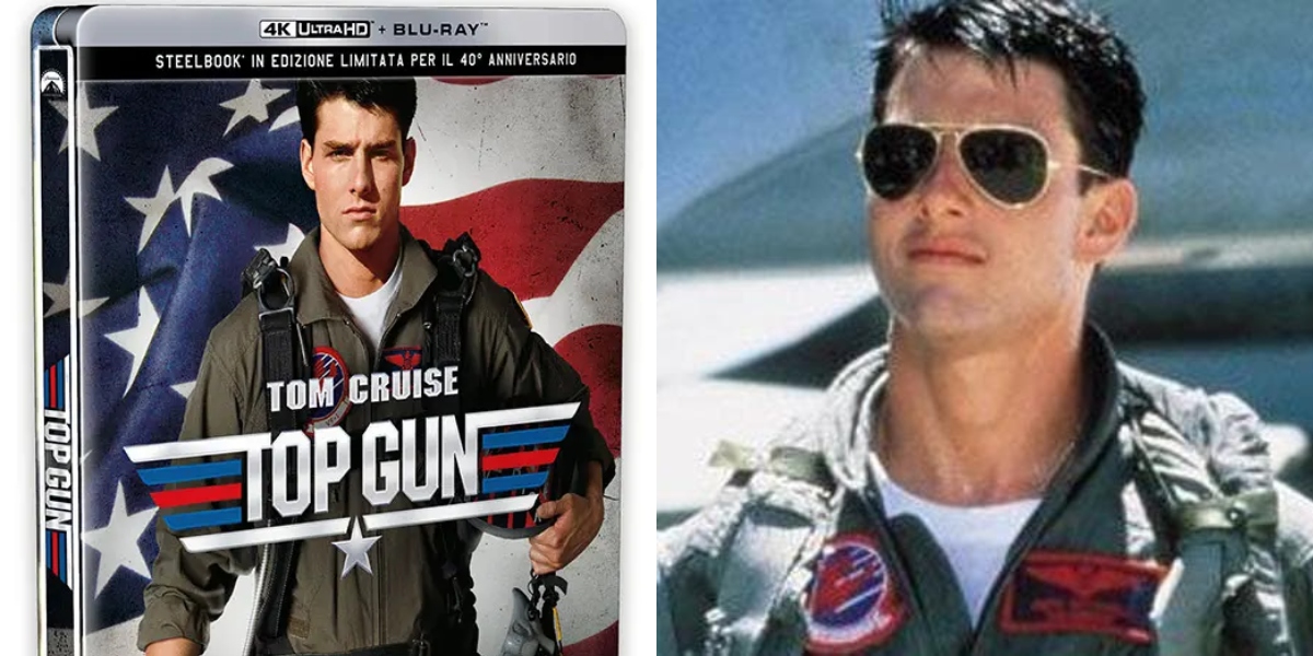 Top Gun festeggia 40 anni: arriva la Steelbook 4K Ultra HD da collezione