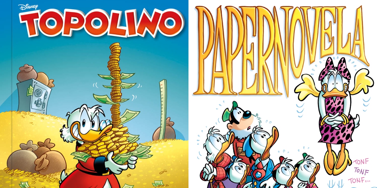 TOPOLINO, Il numero 3677 del settimanale celebra i 30 anni di “Papernovela” insieme a Silvia Ziche