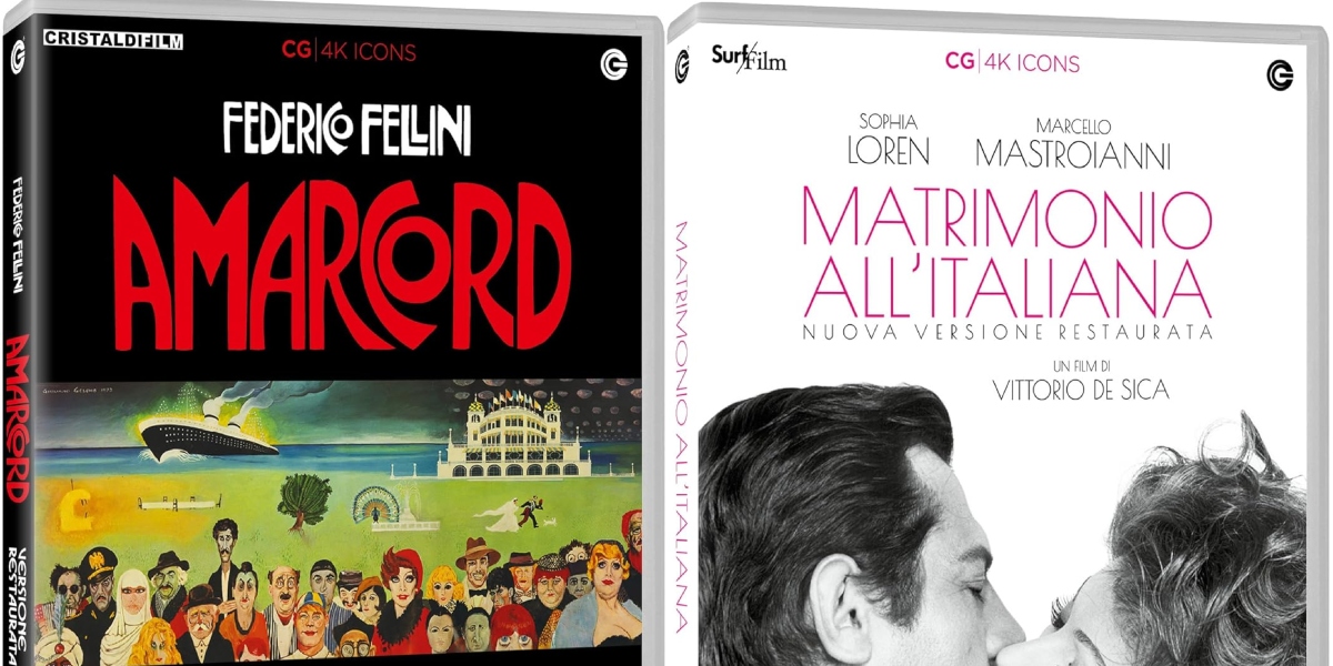 Da Amarcord a Matrimonio all’italiana: le uscite Home Video CG Entertainment di maggio 2026