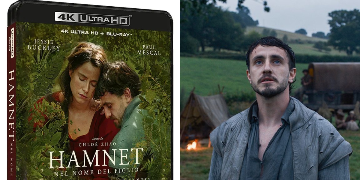 Hamnet – Nel nome del figlio arriva in 4K Ultra HD e Blu-ray: il dramma di Chloé Zhao dedicato alla famiglia Shakespeare