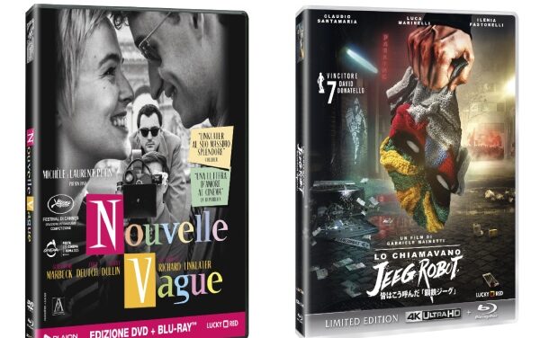 Lucky Red Home Video giugno: arrivano Io sono Jeeg Robot in 4K UHD e Nouvelle Vague in Blu Ray