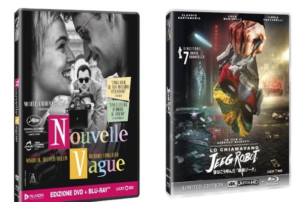 Lucky Red Home Video giugno: arrivano Io sono Jeeg Robot in 4K UHD e Nouvelle Vague in Blu Ray