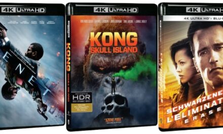 ARVITALIA: Eraser, Kong: Skull Island e Tenet in 4K tra i titoli Home Video di giugno 2026