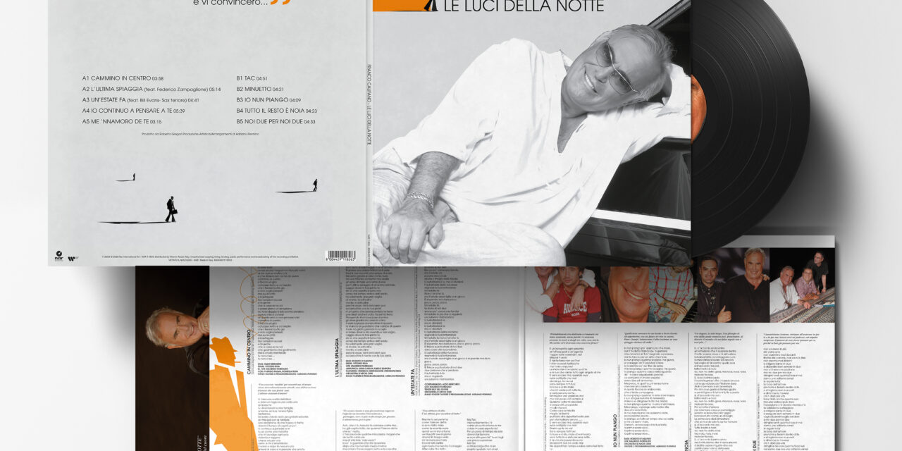 Franco Califano, per la prima volta in vinile “Le luci della notte”