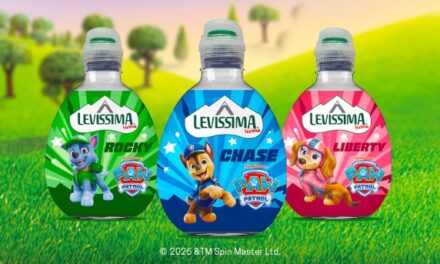 Paw Patrol arriva sulle bottigliette Levissima
