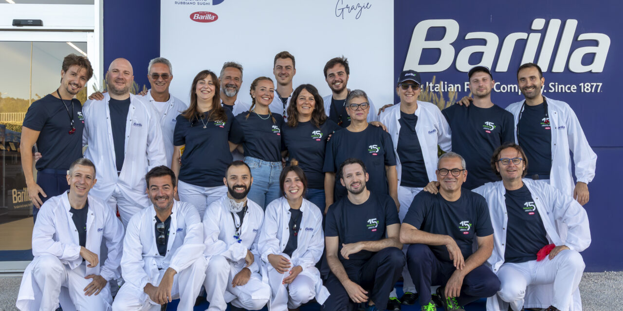 Barilla celebra i 15 anni dello stabilimento di Rubbiano Sughi