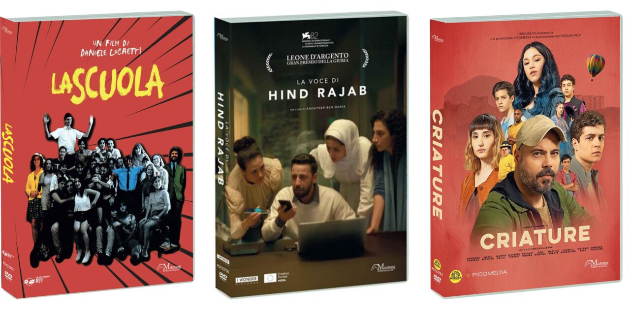 Mustang Entertainment: le novità Home Video di settembre 2026, da “La scuola” a “La voce di Hind Rajab”