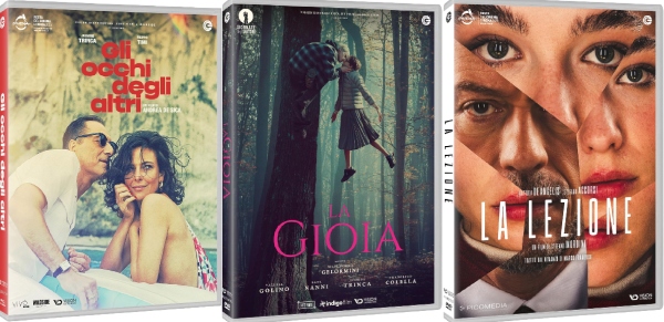CG Entertainment: arrivano in Home Video “Gli occhi degli altri”, “La gioia” e “La lezione”