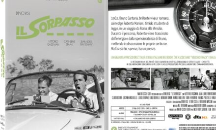 “Il sorpasso” arriva in 4K Ultra HD: il capolavoro di Dino Risi nella collana CG 4K Icons