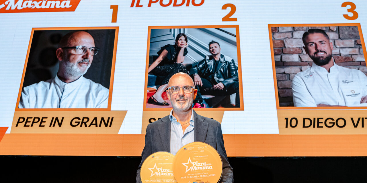 Pizza Maxima 2026 A Spazio Novecento trionfa ancora Franco Pepe con Pepe  in Grani, miglior pizzeria d’Italia