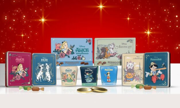 Pernigotti spa lancia una nuova linea di prodotti ispirata ai grandi classici disney: pinocchio, gli aristogatti, peter pan e altri intramontabili personaggi
